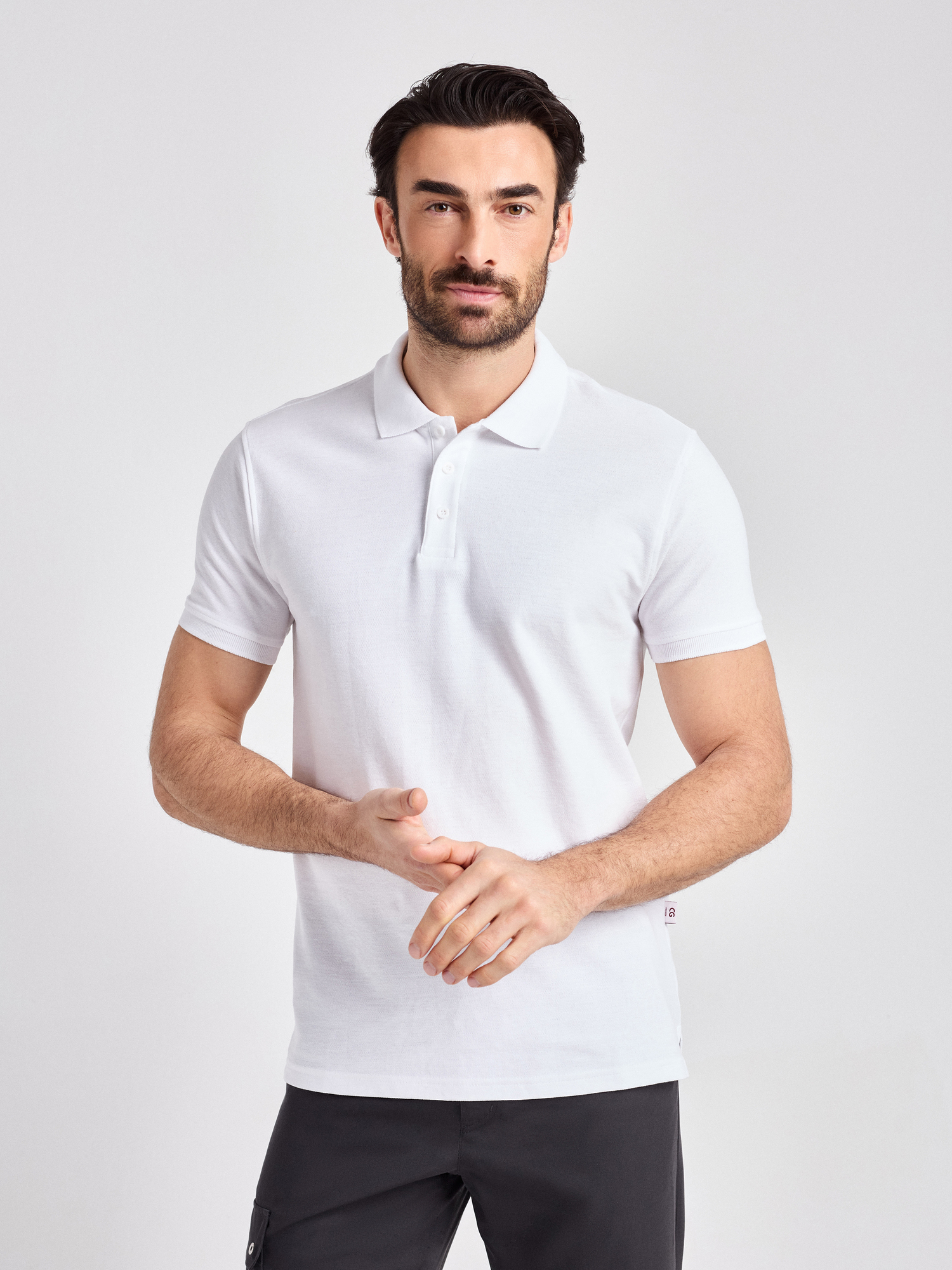 Iseo Man - Poloshirt - weiß